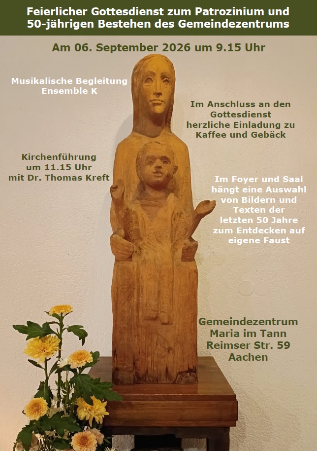50 Jahre Gemeindezentrum Maria im Tann