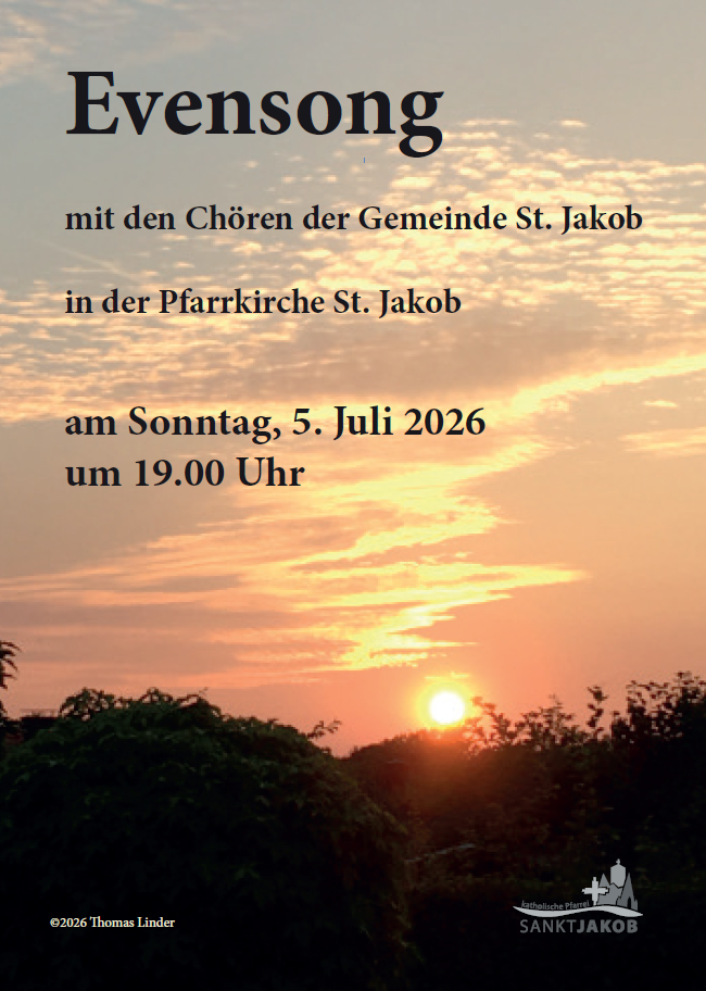 Evensong Juli 2026