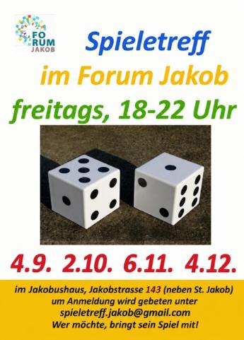 Plakat Spieletreff