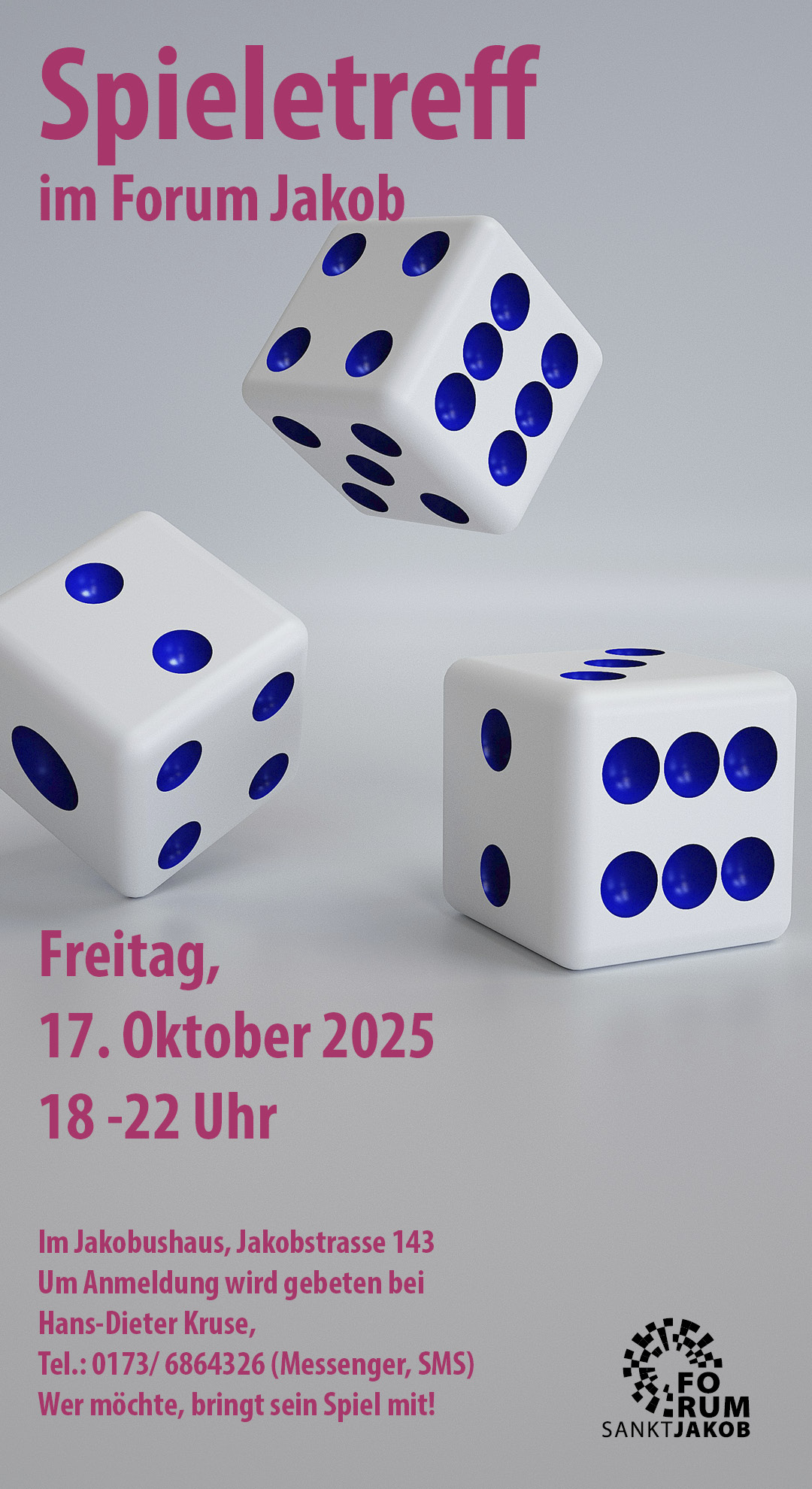 Spieletreff 17. Okt. 2025