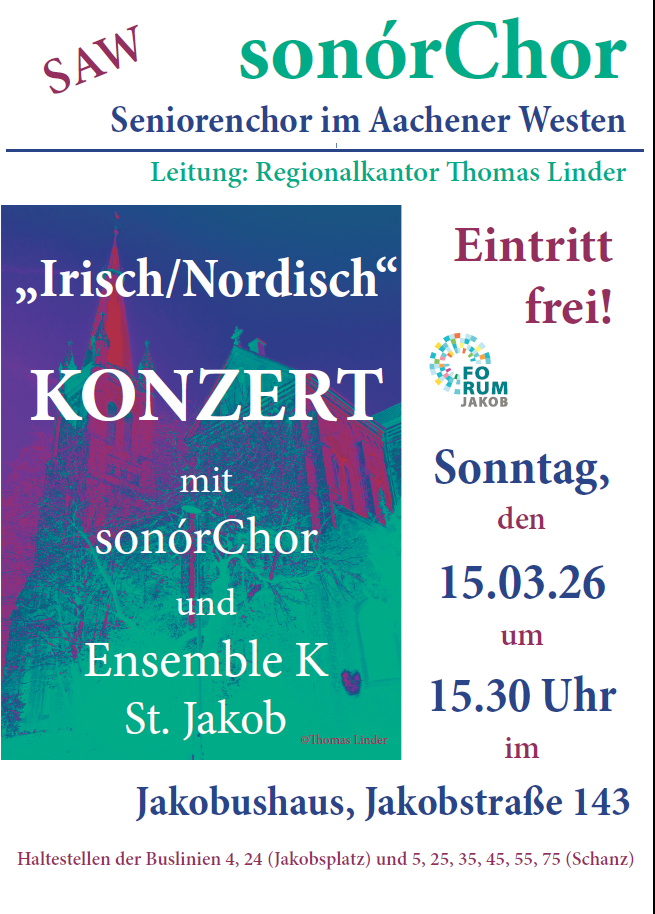 sonorchor märz 2026